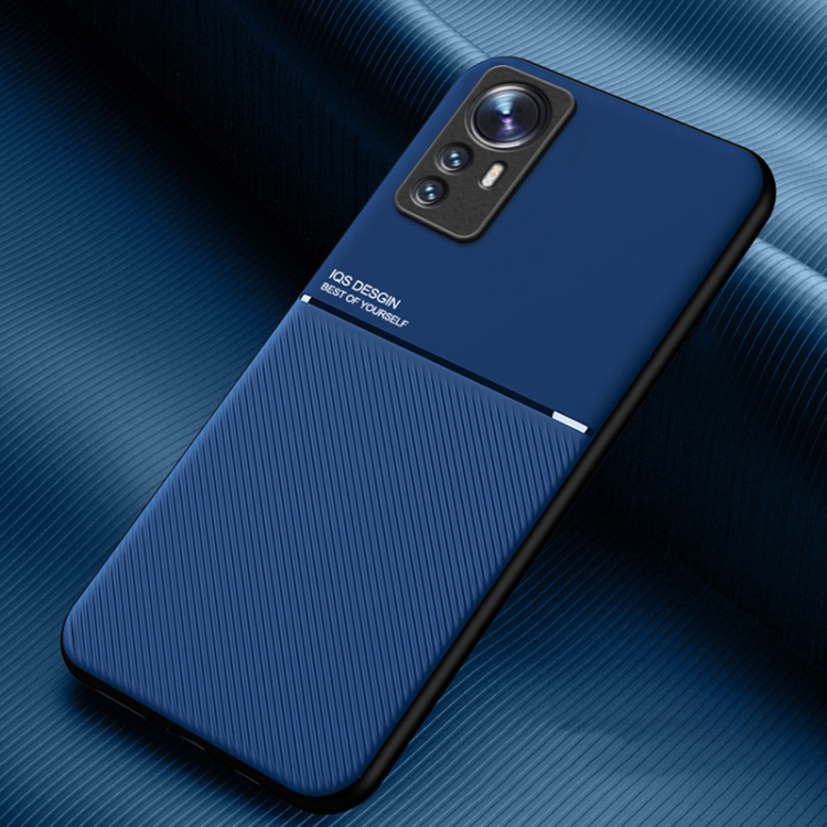 Husa p/u Xiaomi 12 Lite Classic Tilt Magnetic Phone (Blue)